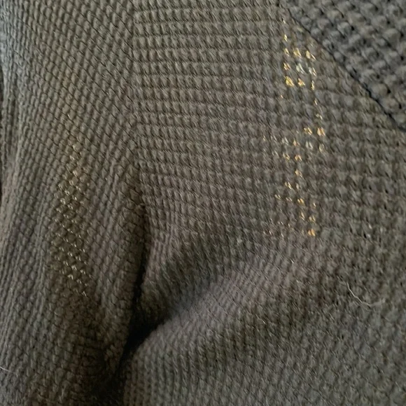 Status by Chenault Black Waffled Fabric Knit Cardigan. D4/A - Picture 3 of 11